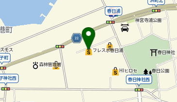 薬マツモトキヨシ フレスポ春日浦店の地図画像