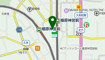 薬マツモトキヨシ 橿原神宮前駅店の地図画像