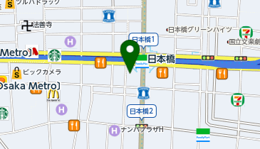 QB HOUSE(キュービー ハウス) 近鉄日本橋駅店の地図画像