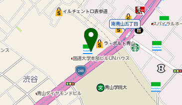 QB HOUSE(キュービー ハウス) 青山オーバル店の地図画像