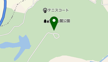 生駒山麓公園 ふれあいセンターの地図画像