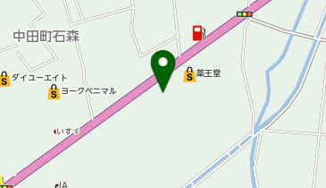 ダイナム 中田店の地図画像