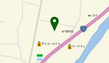 ダイナム 白石店の地図画像