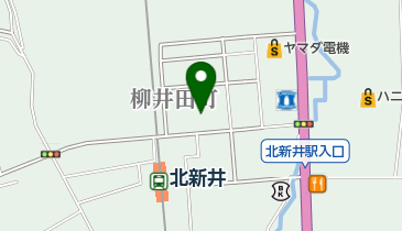 ダイナム 新井店の地図画像