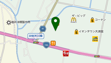 ダイナム 大須賀店の地図画像