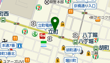 ダイナム 広島八丁堀店 ゆったり館の地図画像