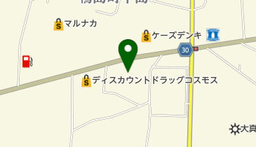 ダイナム 徳島鴨島店 ゆったり館の地図画像