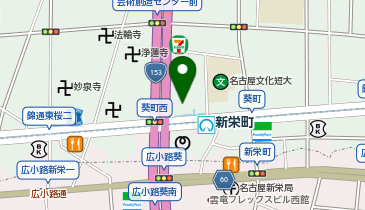 ヤマザキマザック 工作機械ギャラリーの地図画像