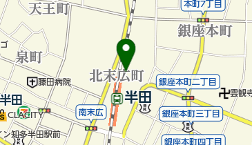 半田市鉄道資料館の地図画像