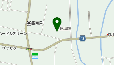 高松市香南歴史民俗郷土館の地図画像