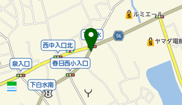 ふくの湯 春日店の地図画像