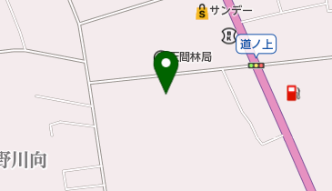 ふくろうの湯の地図画像