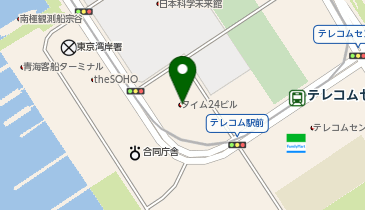タイム24ビルの地図画像