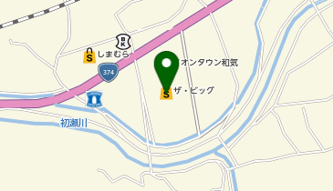 ザ・ビッグ 和気店の地図画像