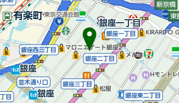 結婚相談所 オーネット銀座支社の地図画像