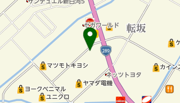 菜々家 メガステージ白河店の地図画像