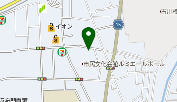 中津留鍼灸整骨院の地図画像