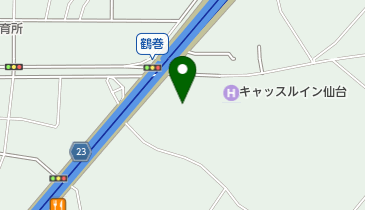 仙台コロナワールドの地図画像