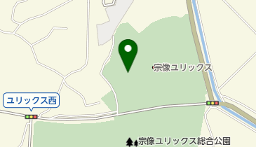 宗像ユリックスプラネタリウムの地図画像