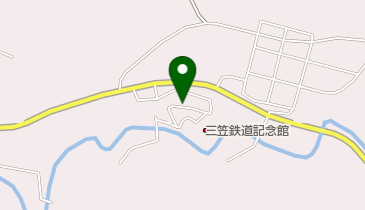 三笠鉄道村の地図画像
