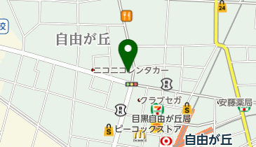 MOMO natural(モモ ナチュラル) ハレマオ自由が丘店の地図画像