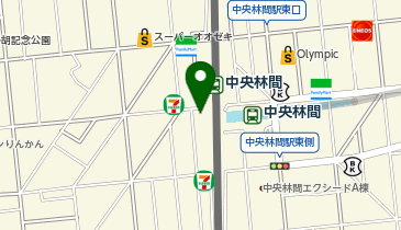 おかしのまちおか 中央林間店の地図画像