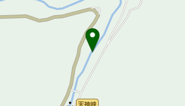 天神峡の紅葉の地図画像