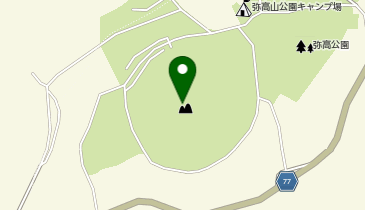 弥高山の地図画像