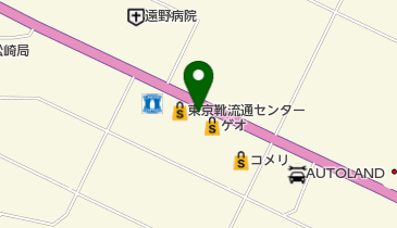 颯龍 遠野店の地図画像