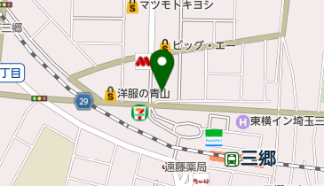 ごくうらーめんの地図画像