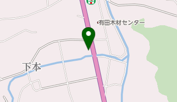 とんこつラーメン 竹林 有田店の地図画像