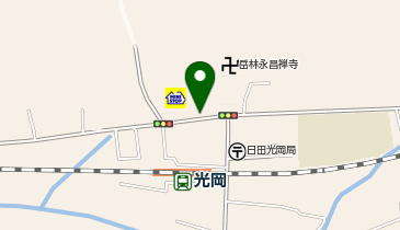 らく亭の地図画像