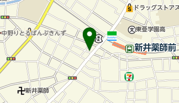 スーパーマーケットリコス 新井5丁目店の地図画像