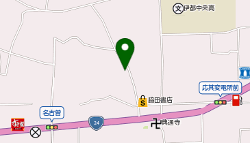 名古曽蛭子神社の地図画像