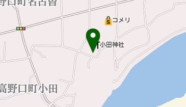 小田神社の地図画像