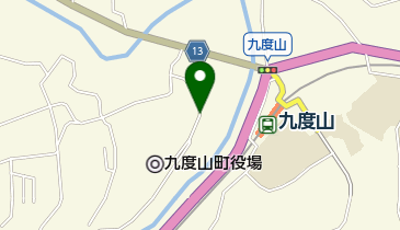 龍王渓遊歩道ハイキングコースの地図画像