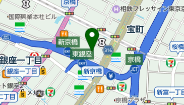 3丁目のカレー屋さんの地図画像