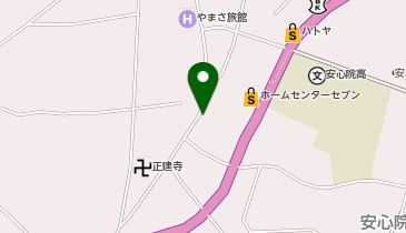 安心院鏝絵群の地図画像