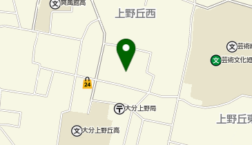 大友館跡(上原館)の地図画像