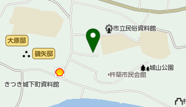 杵築レトロ館の地図画像