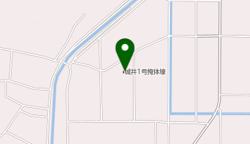 城井一号掩体壕史跡公園の地図画像
