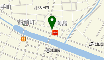 住吉大楠の地図画像