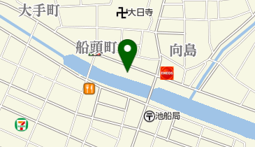 住吉御殿の地図画像