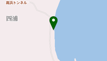 高浜海岸の地図画像