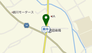 元宮磨崖仏の地図画像