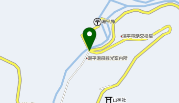 湯平温泉石畳の地図画像