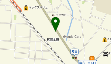 九州筑豊ラーメン山小屋 直方新入店の地図画像
