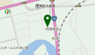 北見日産自動車株式会社 網走店の地図画像