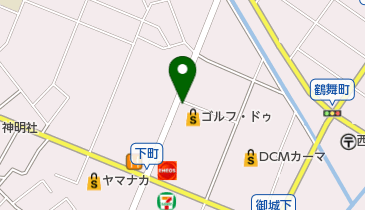 二十番らーめんの地図画像