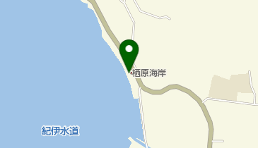 栖原海岸の地図画像